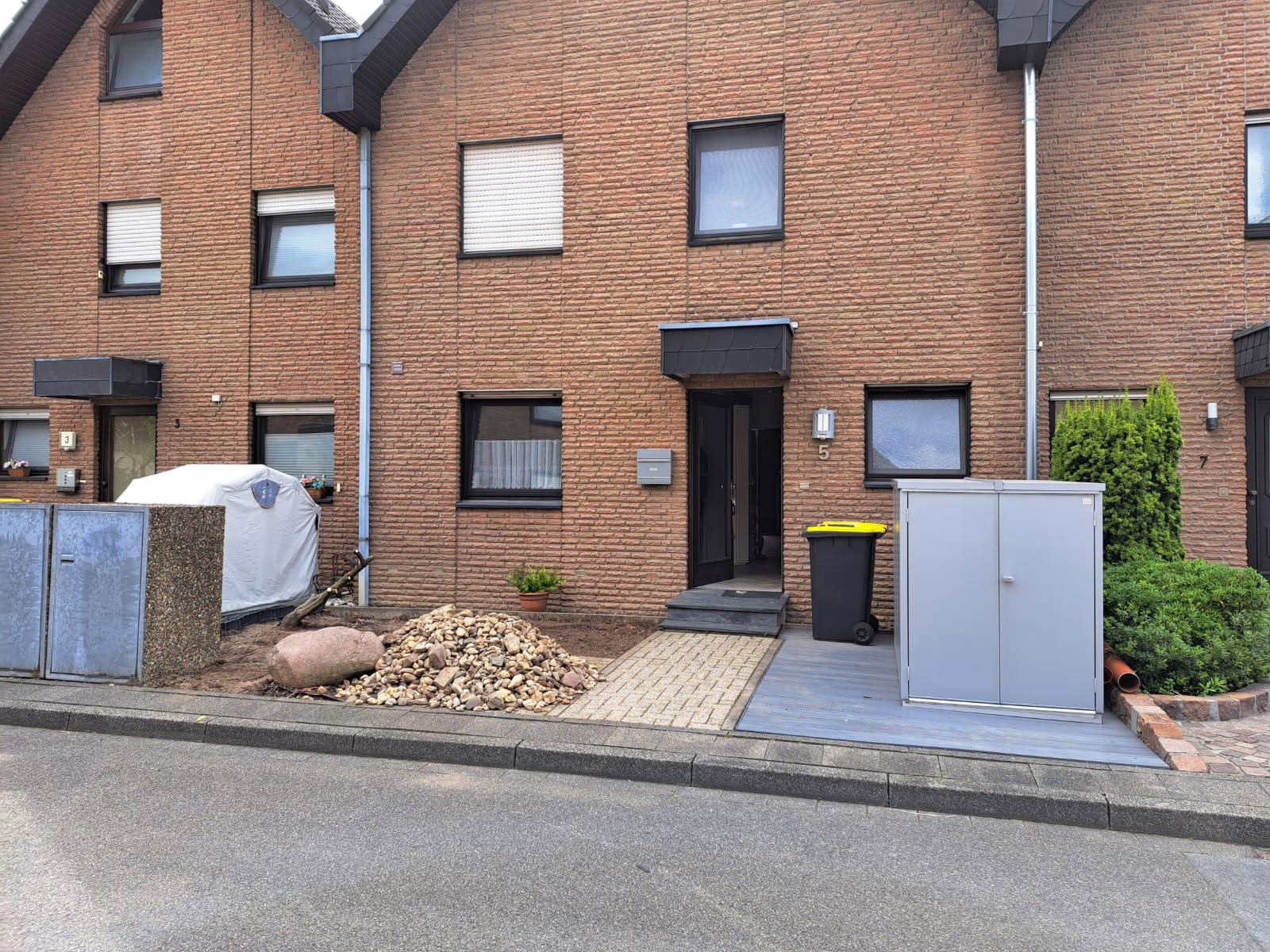 Baustelle Xanten Vorher